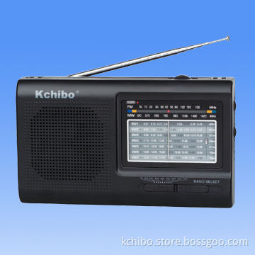 FM (TV1)/MW/SW1-7 9-Band World Receiver with High Sensitivity